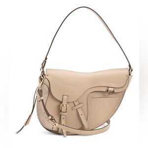 BOLDRINI
Made In Italy Leather Saddle Crossbody